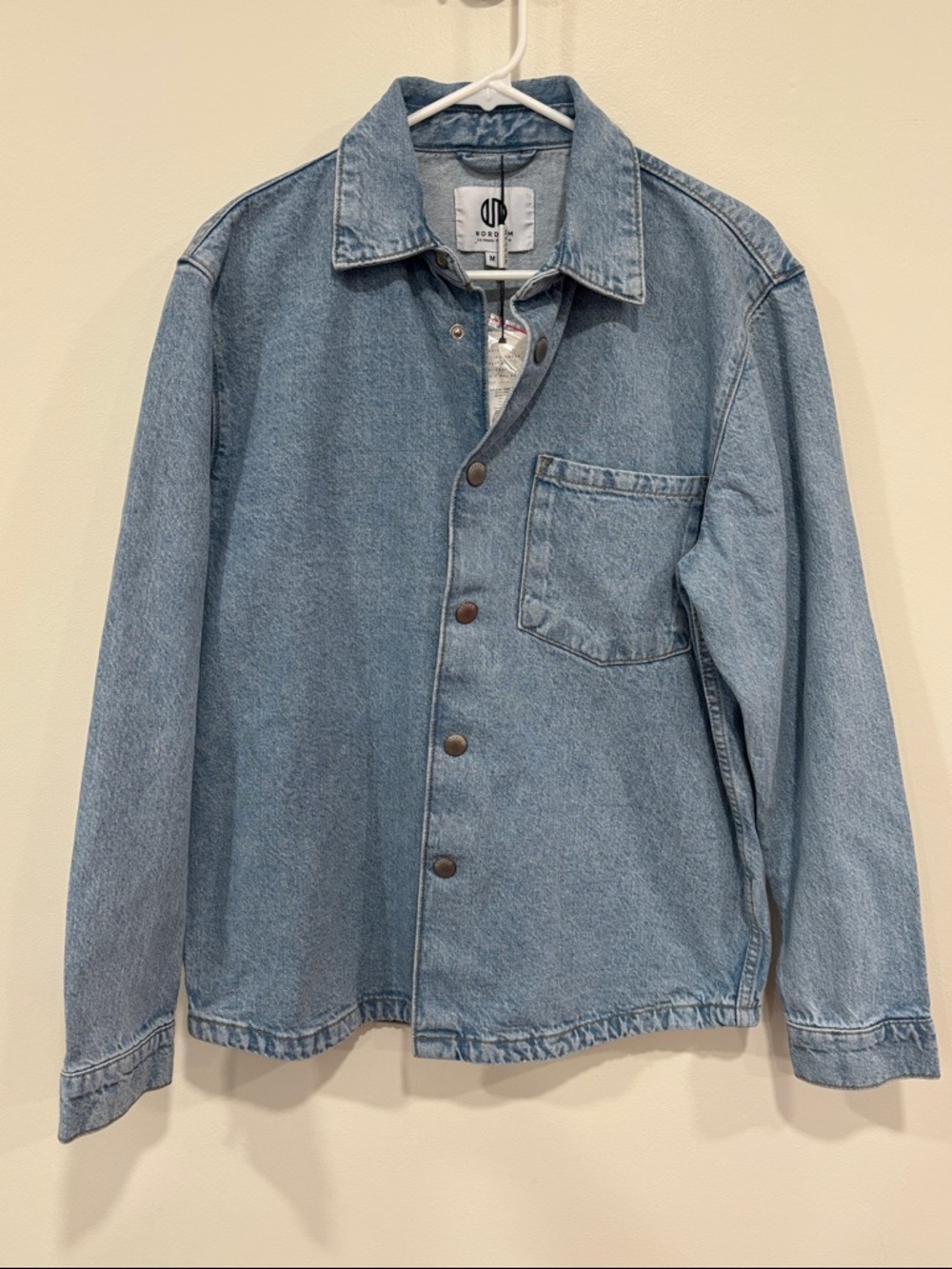 Nordam Men's Light Blue Denim Shirt Jacket
